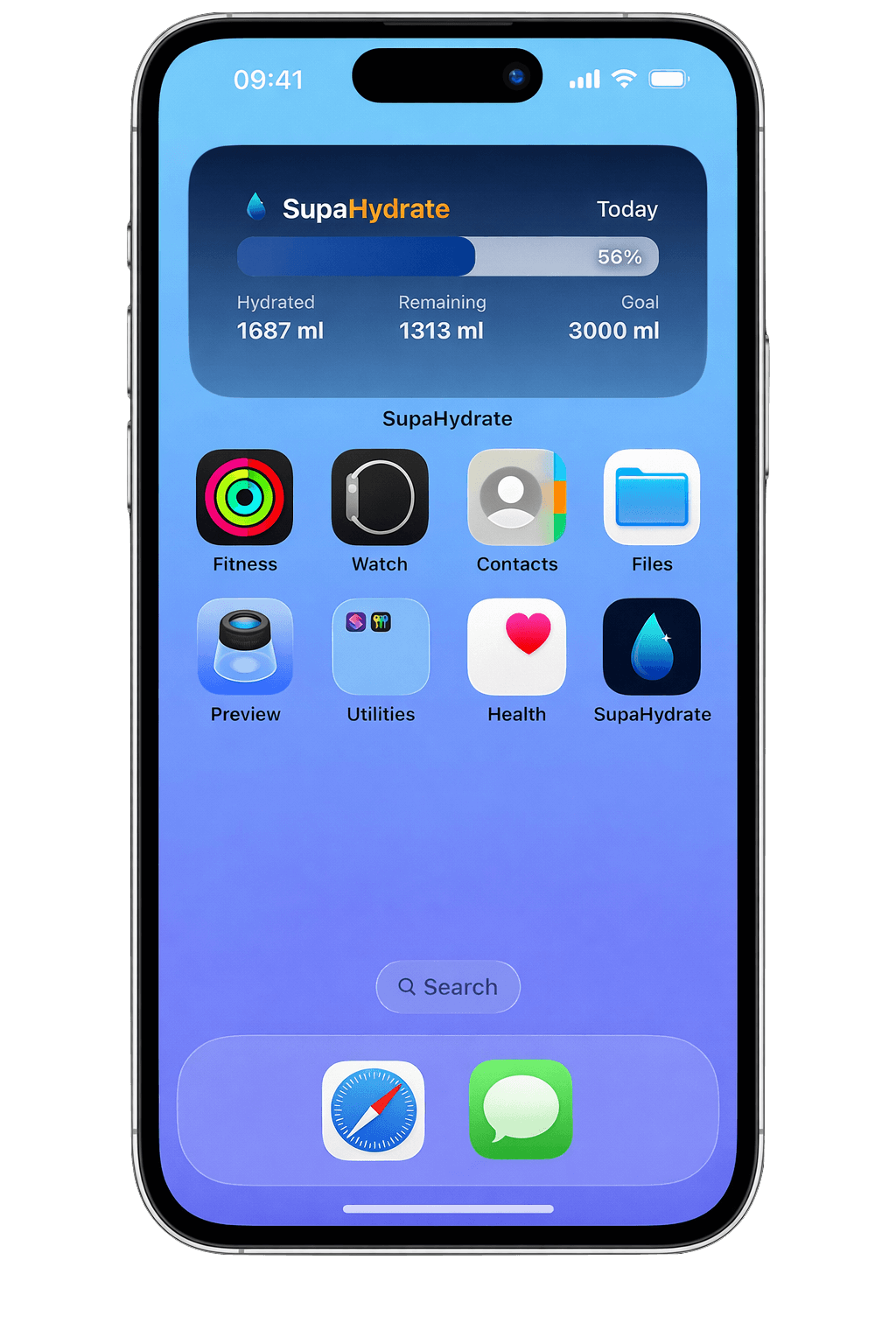 Medium Widget on iPhone